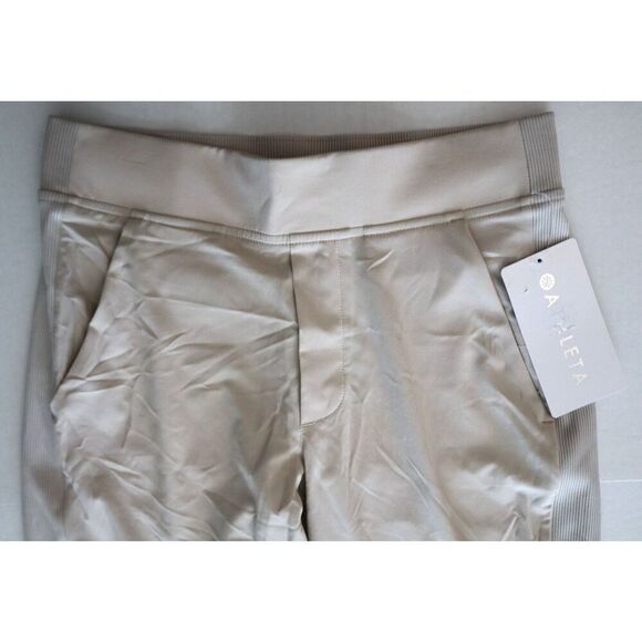 Athleta 198671-18-2 Women's Sz 0 Beige Brooklyn Mid-Rise Ankle Pants - Picture 7 of 14